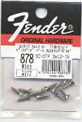 fender878 �ԥå������ɻߥͥ� �١������ݥ��ȥ�󥰥������� 3��12mm �˥å��� 10��set SC-OTP 3X12-1N