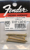 fender890 �ͥå����祤��ȥͥ� ���������١����� 4.5��45mm ������� 4��set SC-OTP 4.5X45-4G