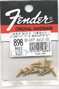 fender898 �ԥå������ɻߥͥ� �١������ݥ��ȥ�󥰥������� 3��12mm ������� 10��set SC-OTP 3X12-1G