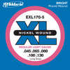 D'Addario EXL-170-5 Long Scale